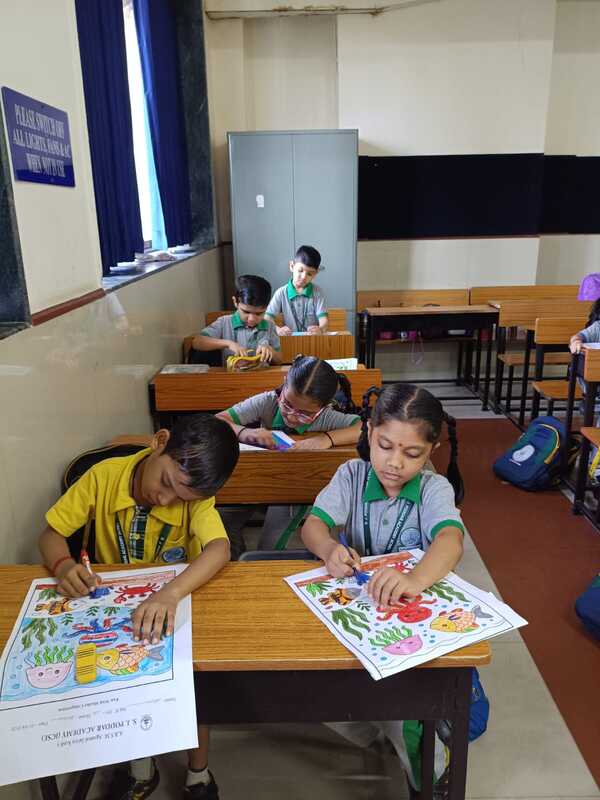 Grade 1 and 2 Colouring competition
