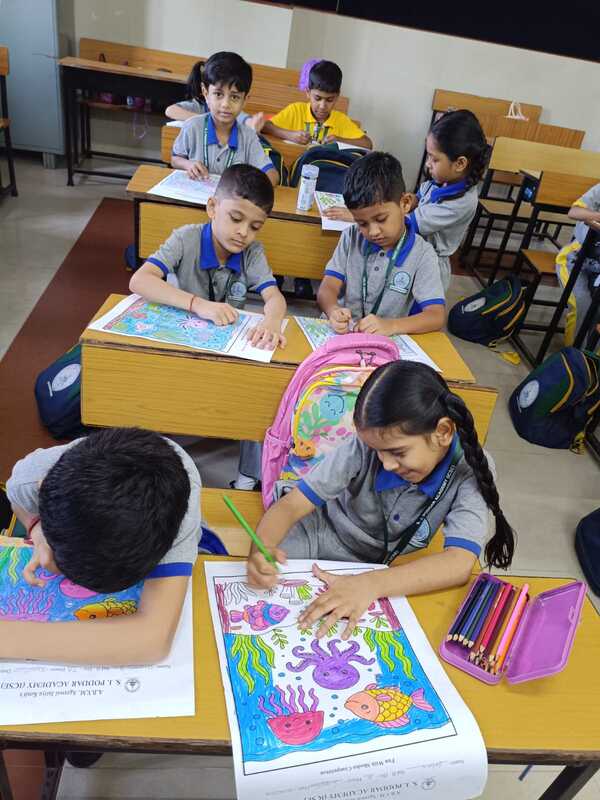Grade 1 and 2 Colouring competition