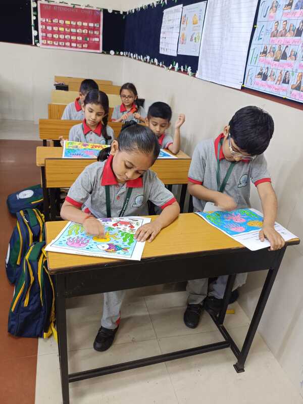 Grade 1 and 2 Colouring competition