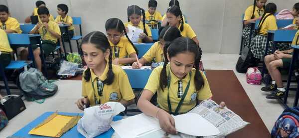Grade 3,4 and 5 Eco friendly Birthday Card making competition