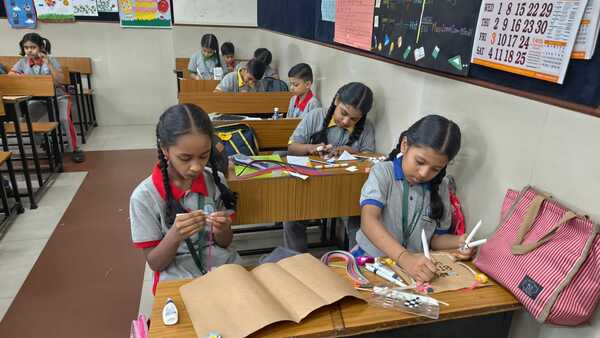 Grade 3,4 and 5 Eco friendly Birthday Card making competition