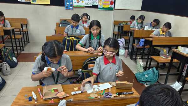 Grade 3,4 and 5 Eco friendly Birthday Card making competition