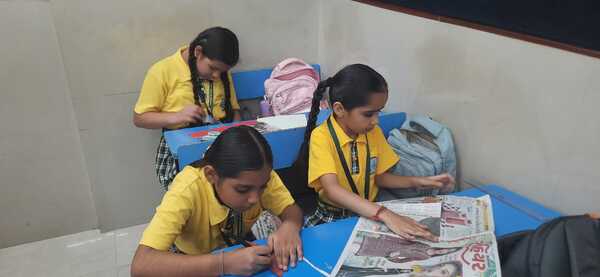 Grade 3,4 and 5 Eco friendly Birthday Card making competition