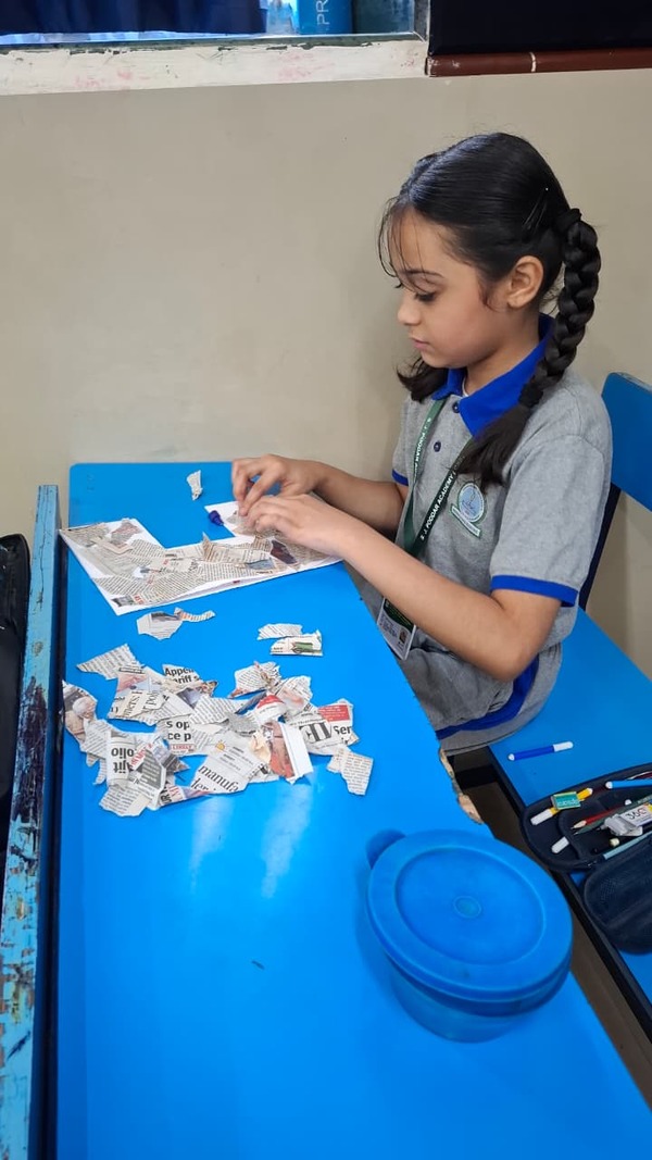 Grade 3,4 and 5 Eco friendly Birthday Card making competition